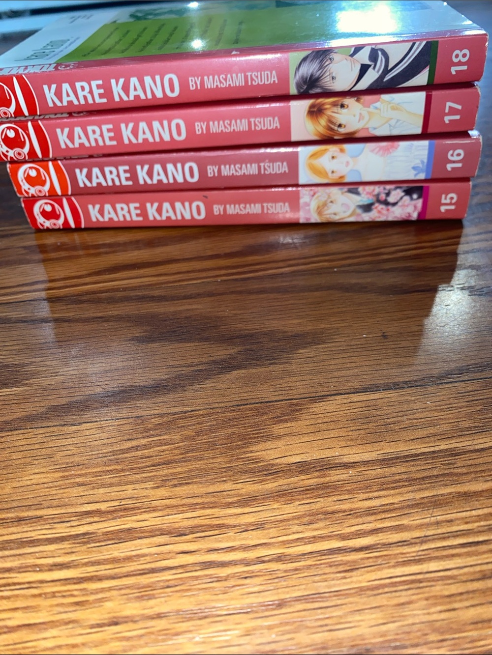 Kare Kano Manga Volumes 15-17 - Red Spine Set
